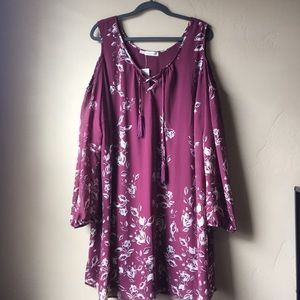 NWT cold shoulder sheath dress